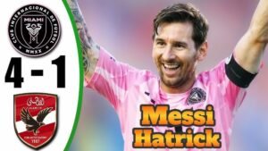 Messi hat-trick 💥 Inter Miami vs Al Ahly 4-2 — All goals and highlights — 202fre